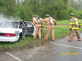 Car Fire Training