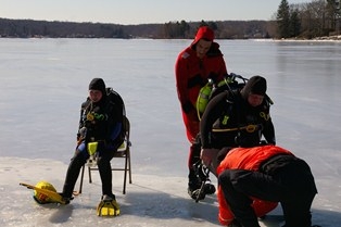 Ice Dive Drill